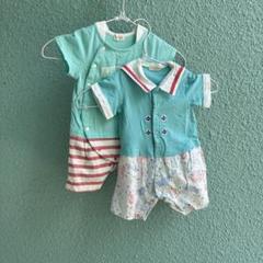 ２枚セット　kid's zoo ロンパース　70㎝・80㎝