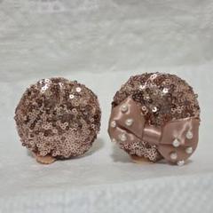 ディズニー　ピンクスパンコール　パッチン