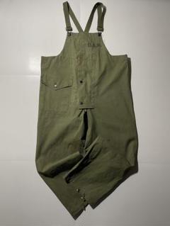 40s USNAVY アメリカ軍　ゴム引き　オーバーオール　M　YY5 40s「US.Navy」Deck overalls｜1940年代「アメリカ海軍」デッキ