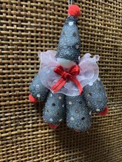 【ハンドメイド】魔除け用ピエロ ストラップ付