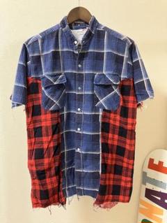 OLD PARK オールドパーク REMAKE リメイク 再構築 SHEET WIDE SHIRT