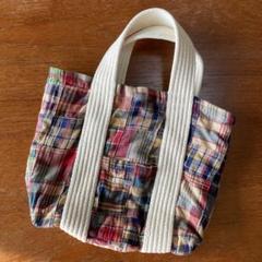journal standard luxe チェック柄にロゴのBAG