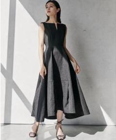 【新品未使用】laubeblanc 3wayジャカードドレス（アイボリー） 3way Jacquard dress – L'AUBE BLANC
