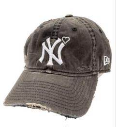 New Era BASICKSコラボキャップ BASICKS - 【ラスト1点】【限定】9 FORTY Yankees Heart