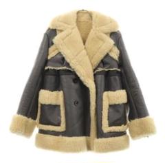 sacai サカイ　デニムファーコート　美品 sacai サカイ デニムファーコート 美品 - メルカリ