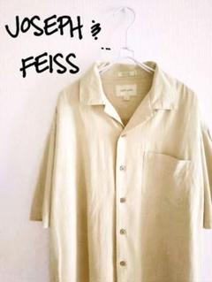 D222200 JOSEPH & FEISS シルク オープンカラーシャツ