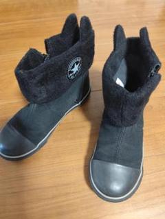 CONVERSE ファー付きブーツ ブラック