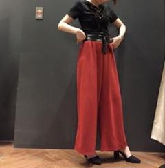 スプレイ▼ワイドパンツ
