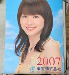 長澤まさみ壁掛けカレンダー新品未開封品入手困難稀少激レア品