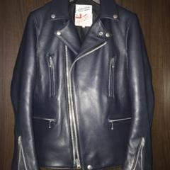 Addict Clothes AD-02L ダブルライダースジャケット 42 ad-02l double riders jacket (horse) black | addict clothes