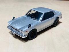 【値下げ】スカイラインgtb農家ピックアップ仕様　【プラモデル完成品】 ニッサン BNR34 スカイライン GT-R V-specII `02 (プラモデル