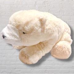 くったりシロくま ぬいぐるみ 約37cm 美品 白くま しろくま ふわふわ癒し