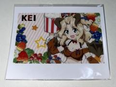 ガールズ＆パンツァー 最終章 ブロマイド【ケイ】小悪魔ウエイトレス