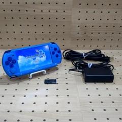 動作品/点検・整備済み psp3000 スカイブルー×マリンブルー（付属品あり）