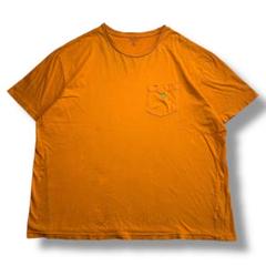 F376【即購入OK】POLORALPHLAURENポケットTシャツXLオレンジ