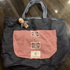 ハンドメイド　ピンクハウス　トートバッグ　キューピー