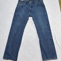 Levi's501ストレートブルーデニム ジーンズW36L32ウエスト95センチ