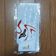 横浜DeNAベイスターズ 神里和毅選手 プロコレ バッティンググラブ 赤 新品 横浜DeNAベイスターズ 神里和毅選手 プロコレ バッティング
