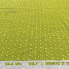 マリメッコ　ヴィンテージ　ムイヤ　muija 白　黄緑　marimekko 北欧
