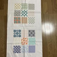 クロスステッチクッションカバー