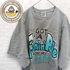 mz463 US古着　デルタ　オーバーサイズ　プリントTシャツ　カットソー