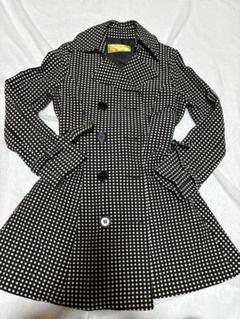CECIL McBEE ダブルブレストドット柄コート　五分袖　水玉 2025年最新】CECIL McBEE レディース トレンチコート