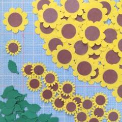クラフトパンチ 夏限定 ひまわり