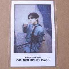 ATEEZ ヨサン ポラロイド ポラ チェキ ATEEZ ヨサン チェキ ポラ ポラロイド