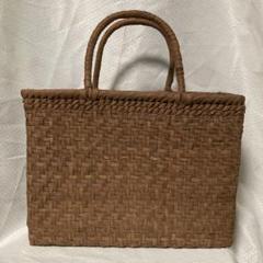 専用ページ【個数限定】メルカリ特別価格　色育つ１番皮　国産信州山葡萄籠バッグ網代 ︎ 【個数限定】メルカリ特別価格 色育つ1番皮沢皮 国産信州