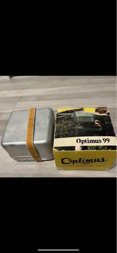 フジロック オプティマス99 ガソリンストーブ　前期　箱付き フジロック様専用 オプティマス99 ガソリンストーブ 前期 箱付き