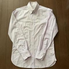 GUY ROVER ギローバー ドレスシャツ タブカラー パープル