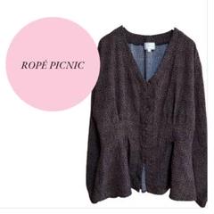 【ロペピクニック】ROPÉ PICNIC♡Vネック♡トップス【38】柄物総柄