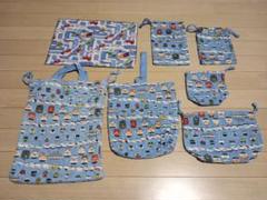 幼稚園・保育園　体操服入れ&上履き入れ&お弁当入れ他　計7点