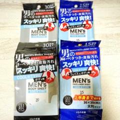 メンズ ボディシート クールタイプ フェイス＆ボディシート クールタイプのサムネイル