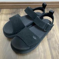 UGG サンダル　ゴールデンスター　黒22.5 プラットフォーム 楽天市場】UGG アグ 厚底 サンダル ゴールデンスター