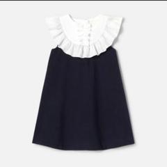 jacadiフリル襟セレモニーワンピース