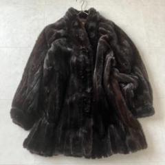 MOON BAT FUR 毛皮コート ミンクファー ブラックミンク - メルカリ