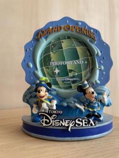 ディズニー・シー　グランドオープン　フォトフレーム 未使用・タグ付】ディズニーシー グランドオープン フォト
