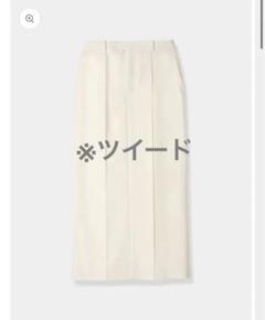 スカート laubeblanc Front Pin-tuck Pencil Skirt Front pin tuck pencil Skirt – L'AUBE BLANC