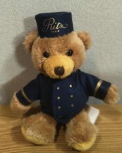 Ritz Paris】Teddy bear bellboy key ring リッツパリ