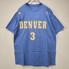 adidas　デンバーナゲッツ　アレンアイバーソン　Tシャツ　M　NBA　バスケ