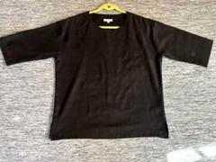 黒 半袖 Tシャツ ベロア