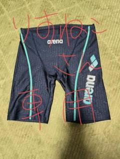 【新品未使用】ARENA Lサイズ スポーツ用水着 黒/青 競泳水着 レディース FINA承認 アリーナ Lサイズ ARN1021W D