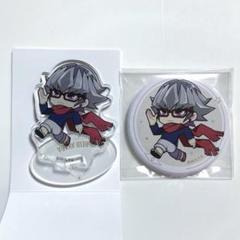 遊戯王 ARC-V コラボカフェ本舗 アクスタ 缶バッジ 赤馬零児