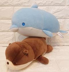イルカぬいぐるみ　特大　1等 大洗水族館限定 アクアワールド茨城県立大洗水族館 ロトイルカ・ロトカワウソ