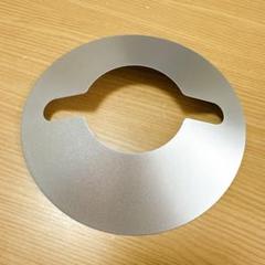 ランタンシェード 金属 円形 キャンプ オイルランタン フラットリフレクター