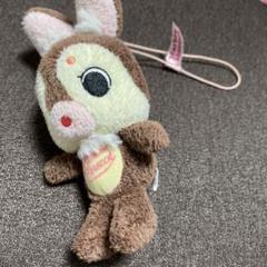ウサギ ぬいぐるみ ストラップ 約10cm