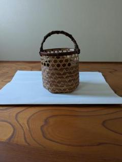 お茶道具　竹花いれ
