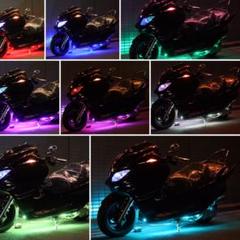 【YAMAHA マジェスティ】オルブウのフルカスタム!!レインボーLED付き!!