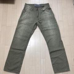 新品 ジョーダンクレイグ デニムジーンズ 緑 グリーン W34 L32のサムネイル